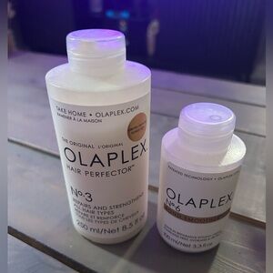 OLAPLEX No.3 & No.6 Duo - White with Gold Accent